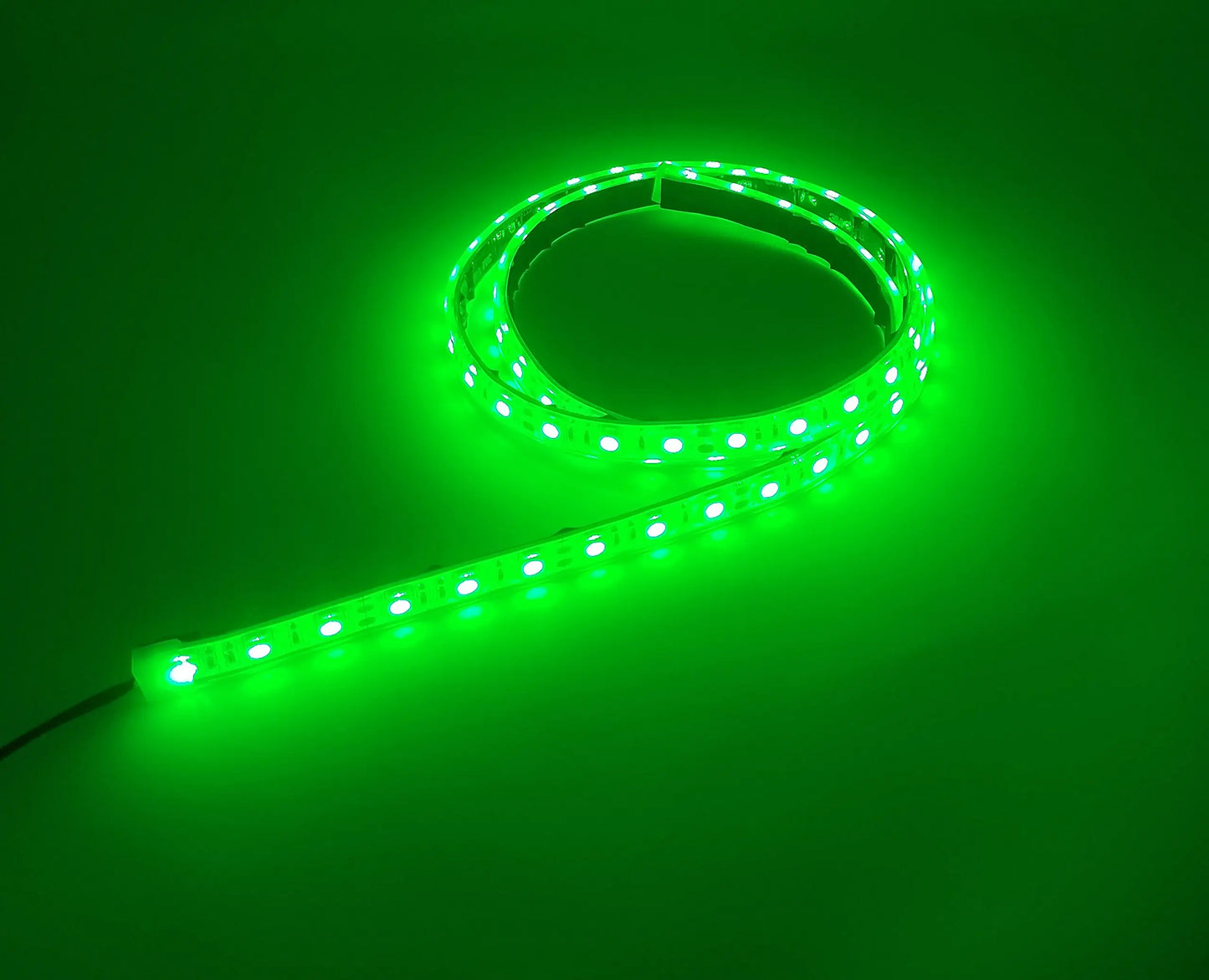 Marine Submersible LED Light Strip 12V 4 FT Green LED Rope Lights Waterproof Led Lights